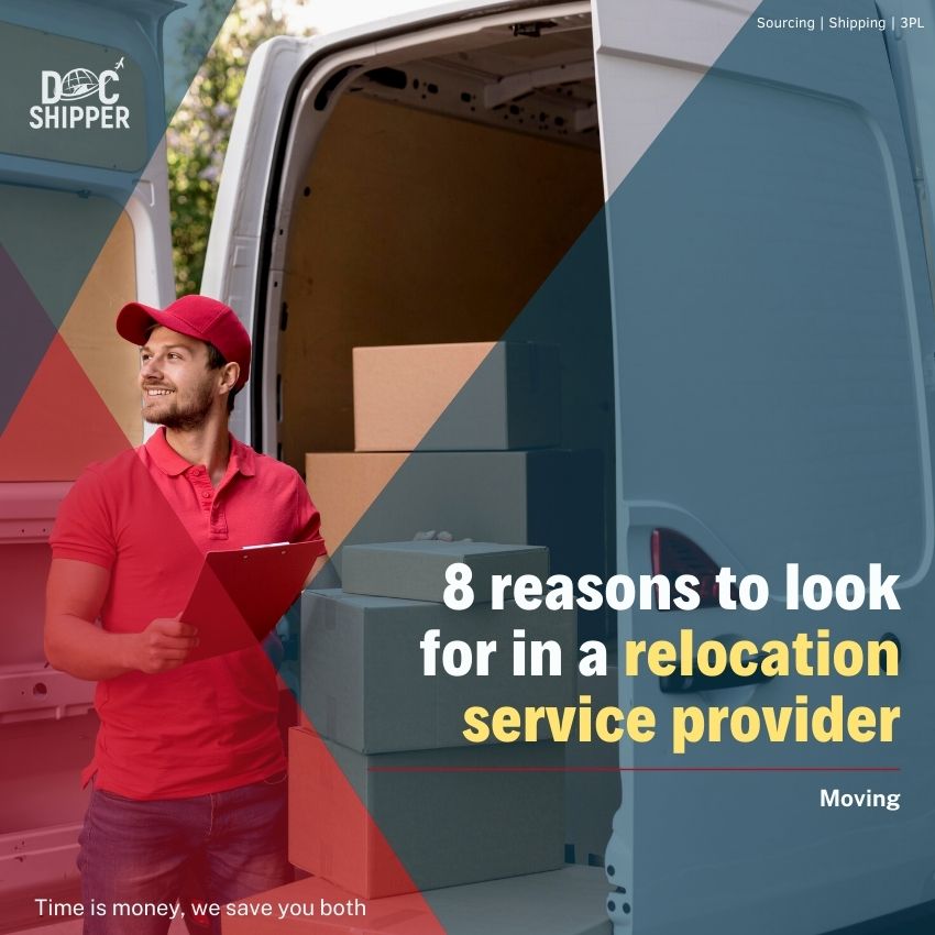 8 reasons to look for in a relocation service provider