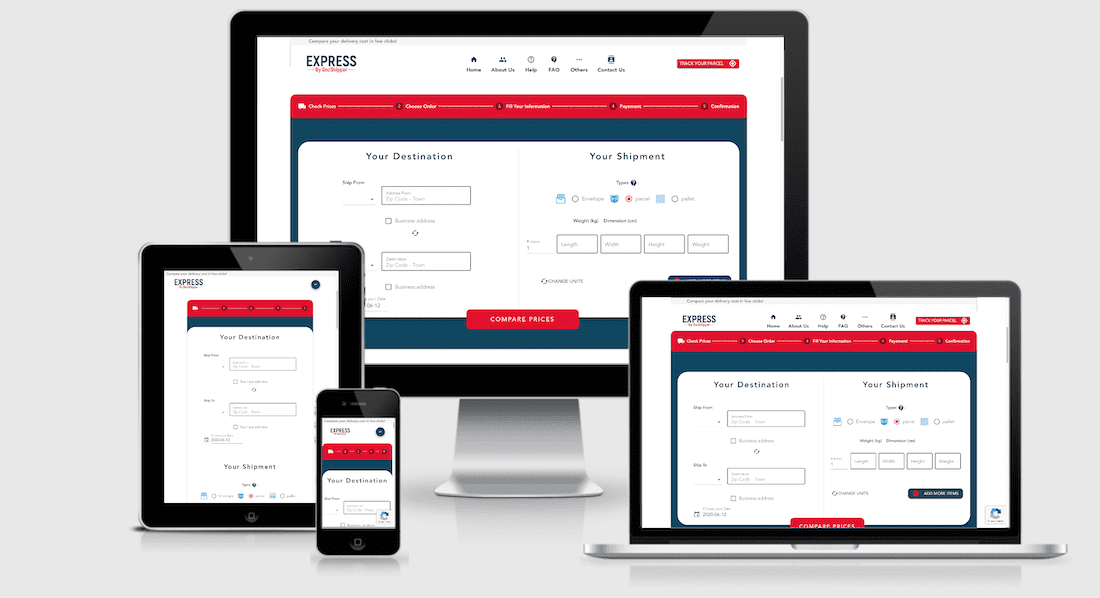 express-comparator-docshipper-responsive-mobile-desktop-tablet