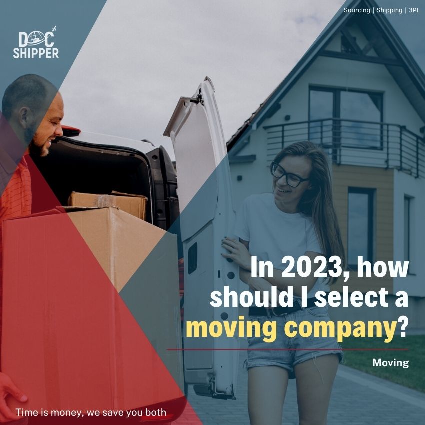 How to select a moving company in 2023