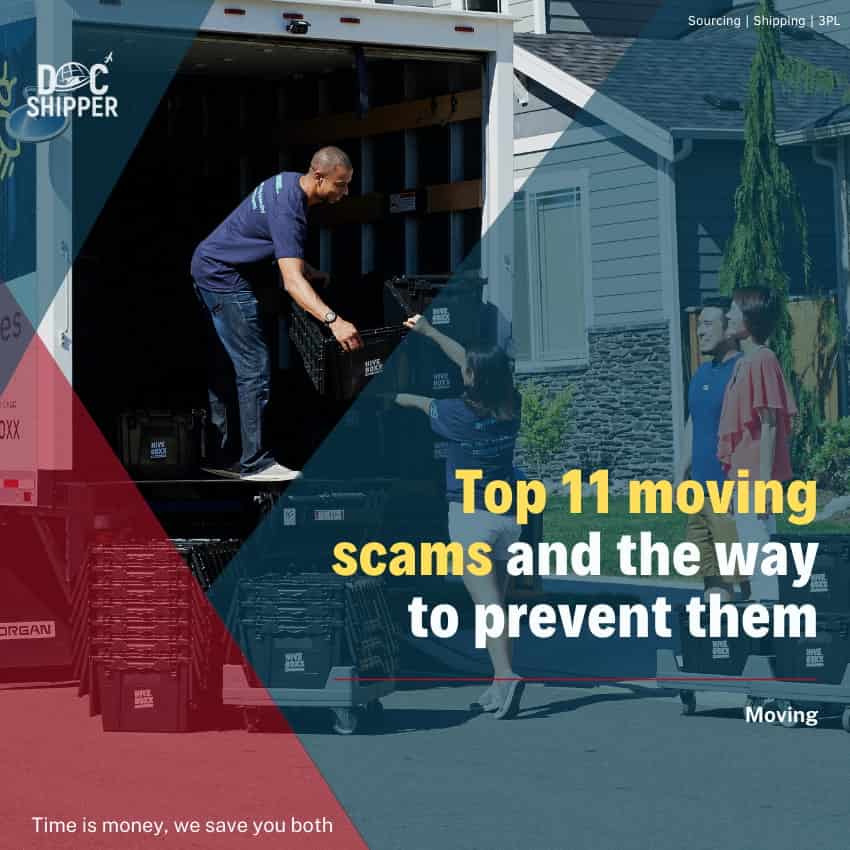 Top 11 moving scams and the way to prevent them