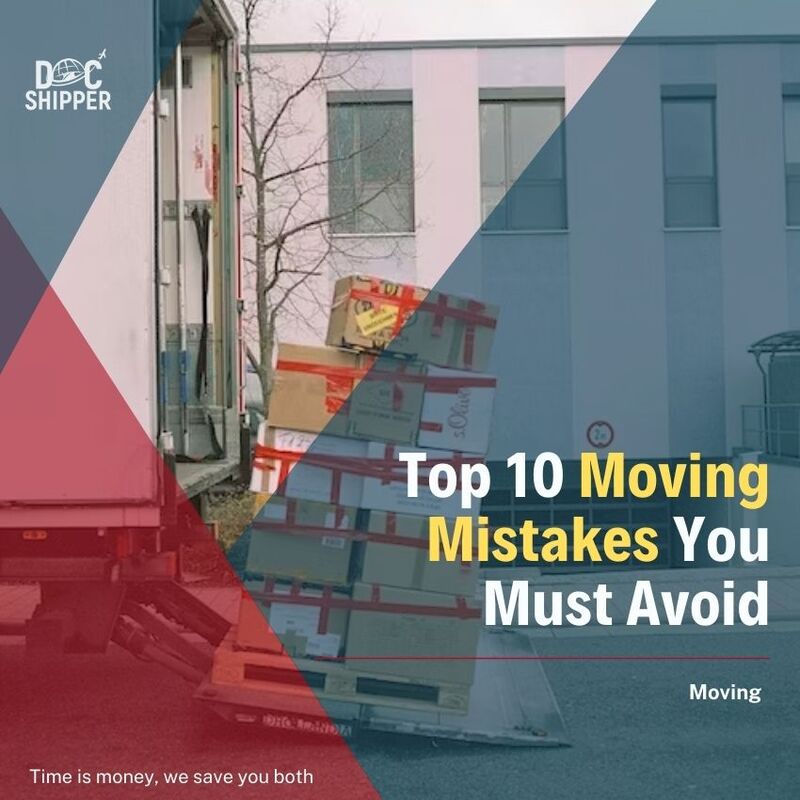 10 Moving mistakes you must avoid