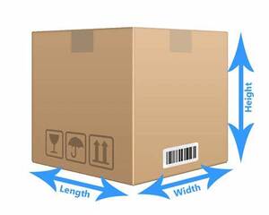 the weight and volume of a package